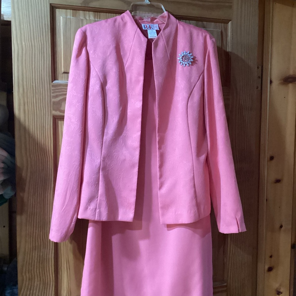 R&K Originals Women’s Vintage two piece dress and jacket - size 10